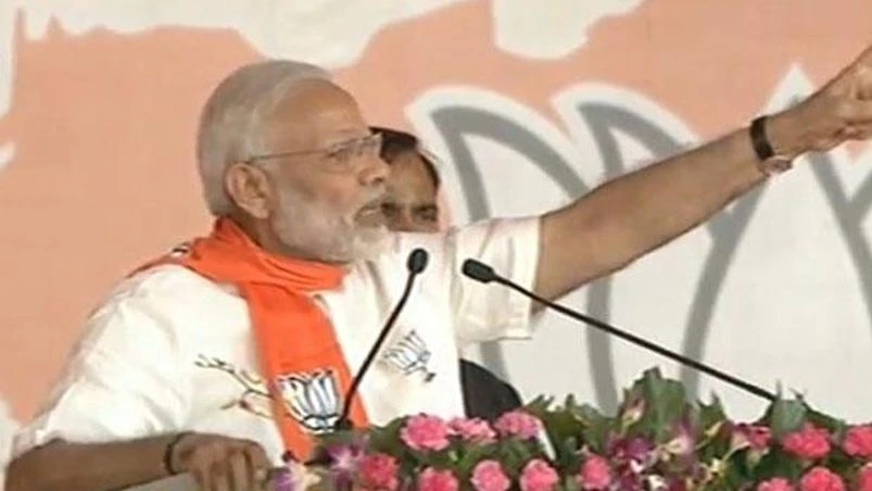 Modi in Gandhinagar LIVE: Congress party hates Gujarat, Gujaratis, says PM Modi in Gandhinagar LIVE: Congress party hates Gujarat, Gujaratis, says PM