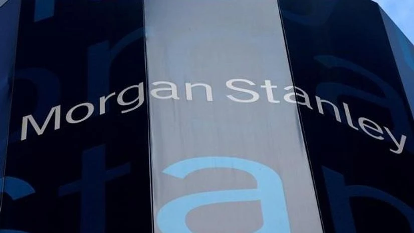 Morgan Stanley The corporate logo of financial firm Morgan Stanley is pictured on the company's world headquarters in New York, New York January 20, 2015. REUTERS