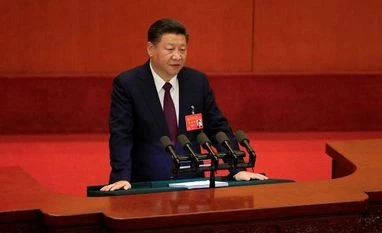 China will neither export its political system nor copy foreign models: Xi Chinese President Xi Jinping speaks during the opening of the 19th National Congress of the Communist Party of China at the Great Hall of the People in Beijing, China. Photo: Reuters.