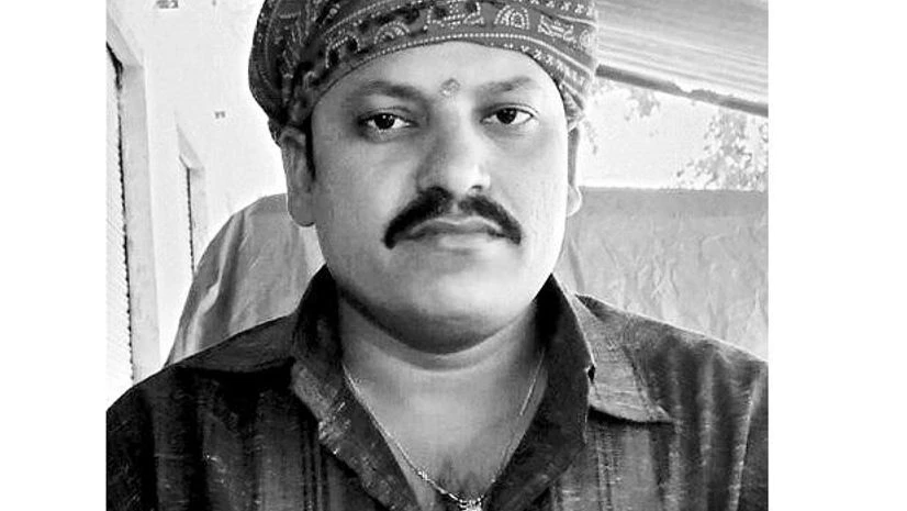 Rajesh Mishra File photo of Rajesh Mishra who was shot dead in Uttar Pradesh’s Ghazipur district on Saturday. Photo: PTI