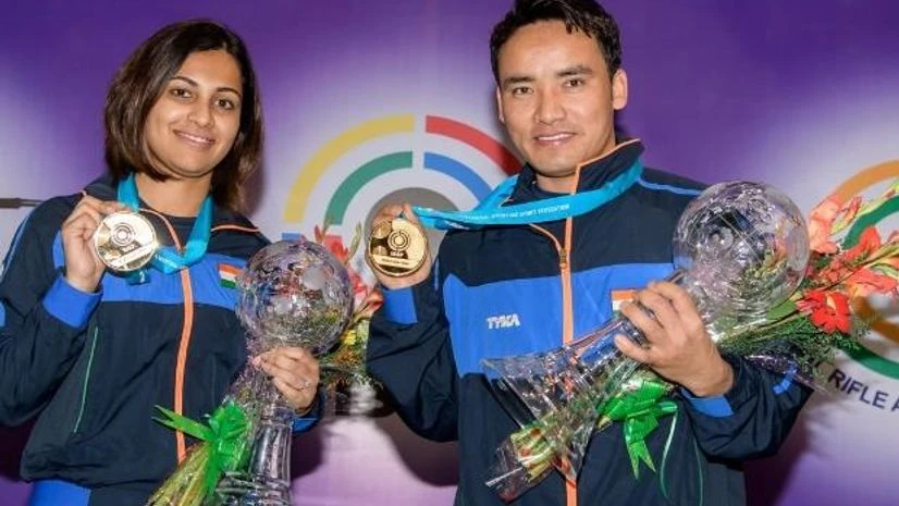 Heena Sidhu, Jitu Rai, shooters Heena Sidhu, Jitu Rai, shooters