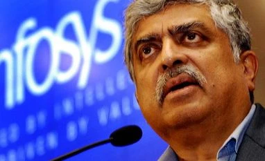 Infosys stable, on the verge of something momentous: Nilekani at 37th AGM Infosys reports 7% QoQ rise in Q2 net profit at Rs 3,726 crore; lowers FY18 growth guidance