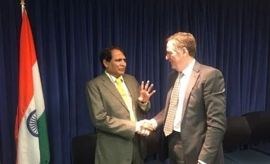 US presses India on IP shield, market access and trade barriers Suresh Prabhu, Robert Lighthizer