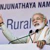Ujire : Prime Minister Narendra Modi addrerssing a public meeting for the launch of various programme at Ujire, in Karnataka on Sunday. PTI Photo