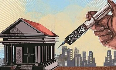 Bank recapitalisation bonds exempted from SLR amount, to be non-tradable Illustration by Ajay Mohanty