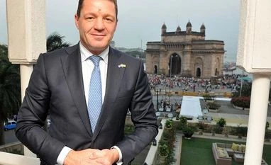 We are eyeing one million passengers from India in 2018, says KLM CEO Pieter Elbers, President & CEO, KLM. Photo: Kamlesh Pednekar.