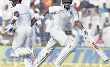 1st Test, Day 4: Fifites by Dhawan, Rahul put India in lead Shikhar Dhawan and KL Rahul
