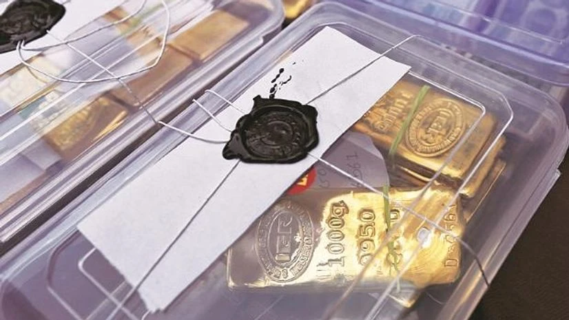Customs officials, gold Customs officials said recent cases of gold seizure show smugglers are opting for the European route and newer modus operandi