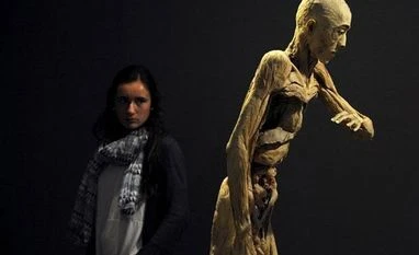 From Ayurveda and yoga to biomedicine: understanding the human body Walking round the show, one is encouraged to explore different ways of understanding and visualising the human body