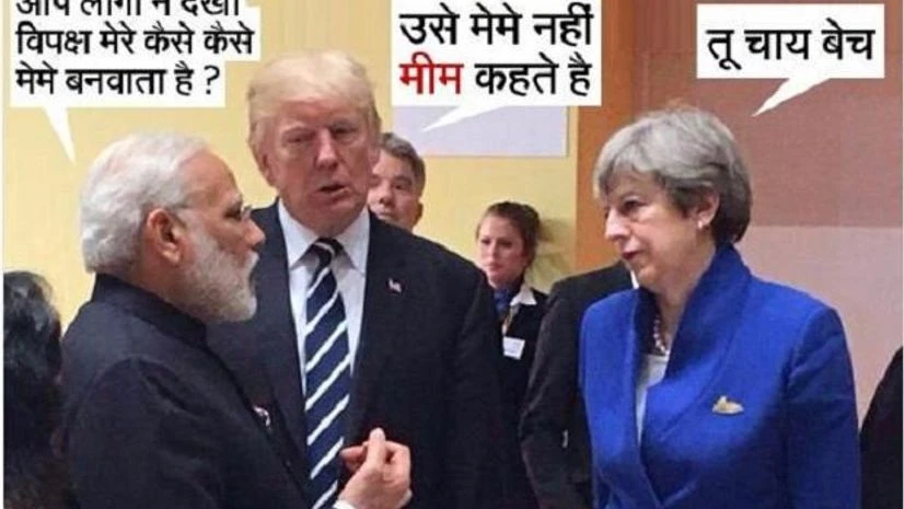 Chaiwala meme on Modi Chaiwala meme on Modi