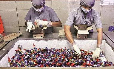 GST on ice cream parlours may lead to litigation, say experts Inside Havmor's ice cream factory in Ahmedabad. Photo: Reuters