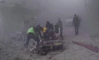 Syria attacks: Atleast 20 civilians killed in Damascus Syria attack