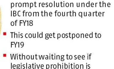 Changes to Insolvency Code: Banks likely to face legal tangle graph
