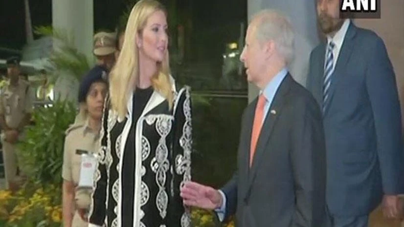 'An excited' Ivanka Trump reaches Hyderabad for GES 2017 'An excited' Ivanka Trump reaches Hyderabad for GES 2017