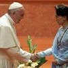 Pope Francis, Aung San Suu Kyi