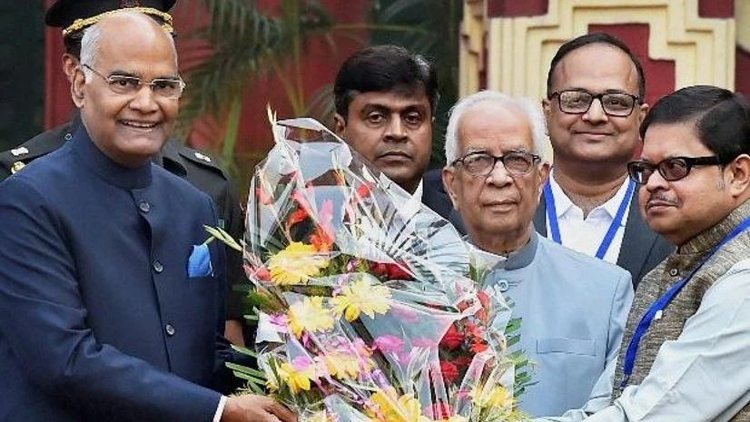 Ram Nath Kovind, Keshari Nath Tripathi, Rabindranath Tagore Ram Nath Kovind, Keshari Nath Tripathi, Rabindranath Tagore