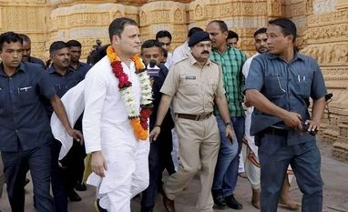 Rahul shows up as 'non-Hindu' in Somnath visitors' list; BJP rakes up issue Rahul Gandhi Somnath visit