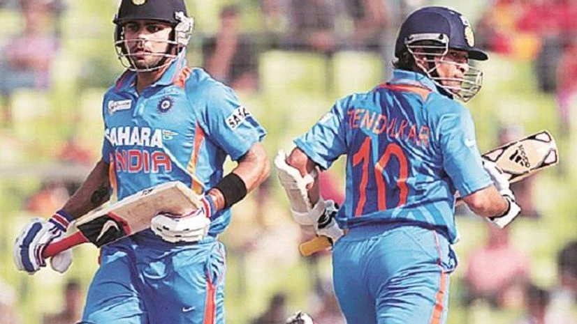 Sachin Tendulkar, Virat Kohli Sachin Tendulkar, Virat Kohli