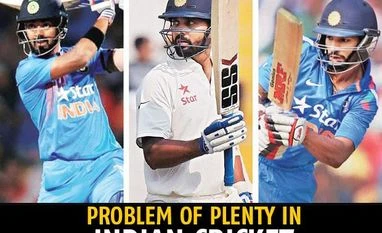 Opening conundrum in India's batting lineup Shikhar Dhawan, K L Rahul, Murali Vijay, cricketers