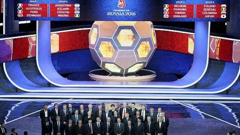 The coaches of the qualified teams pose for a group photo at the end of the 2018 soccer World Cup draw in the Kremlin in Moscow, Friday, Dec. 1, 2017.AP/PTI The coaches of the qualified teams pose for a group photo at the end of the 2018 soccer World Cup draw in the Kremlin in Moscow, Friday, Dec. 1, 2017.AP/PTI