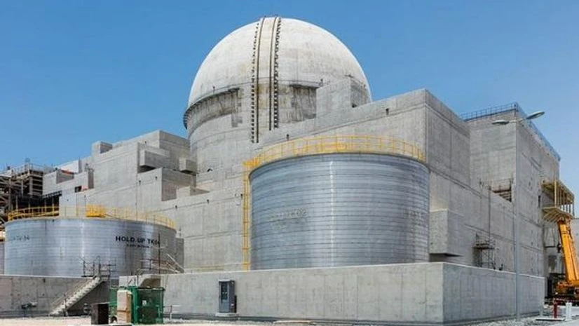 (Photo courtesy: Twitter/@Sgouromitis) Abu Dhabi nuclear reactor, Abu Dhabi nuclear plant, Abu Dhabi, UAE
