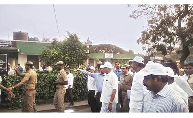 Tamil Nadu governor's review meetings raise anger of opposition parties Banwarilal Purohit