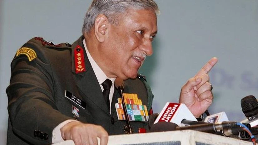 Bipin Rawat Chief of Army Staff, General Bipin Rawat addressing at the 33rd USI National Security Lecture function on ‘Media as a Force Multiplier for National Security’. Photo: PTI