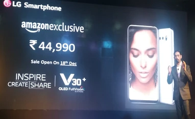 LG's second-most expensive phone, 'V30+', launched in India for Rs 44,990 LG V30+