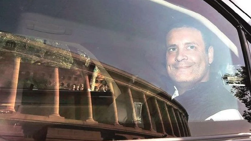 Congress President Rahul Gandhi had a few surprises up his sleeve for his opponents. Photo: PTI Congress President Rahul Gandhi had a few surprises up his sleeve for his opponents. Photo: PTI