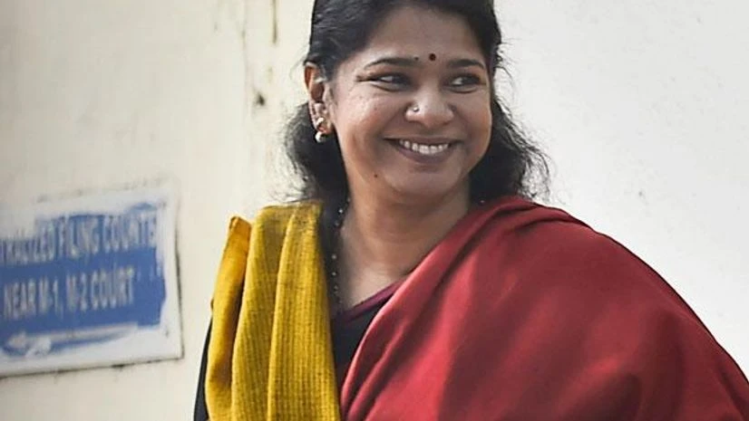 Rajya Sabha MP Kanimozhi at the Patiala House court for her alleged connection in 2G scam, in New Delhi Rajya Sabha MP Kanimozhi at the Patiala House court for her alleged connection in 2G scam, in New Delhi