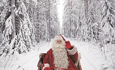 Santa in Finland, where marketing wins over geography Jolly old Finns who often play the role to the hilt
