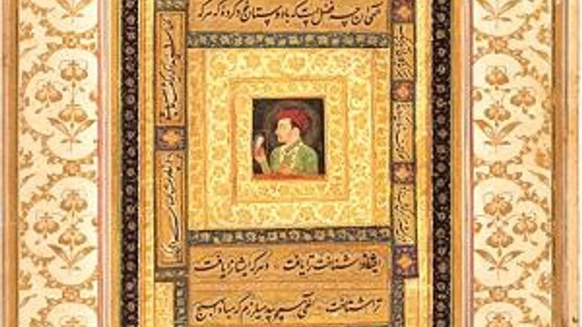 A painting of Jahangir (1620 CE) A painting of Jahangir (1620 CE)
