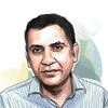Unitech Managing Director Sanjay Chandra. Illustration: Ajay Mohanty