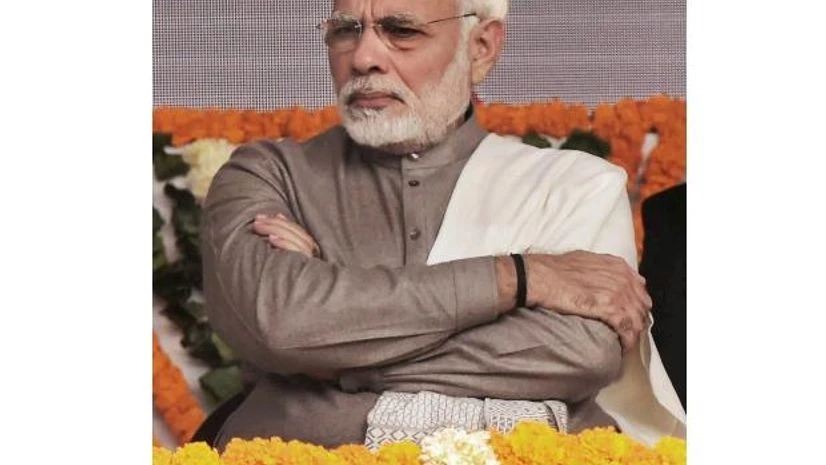 Prime Minister Narendra Modi during the flag off ceremony of the Botanical Garden - Kalka Mandir section of Delhi Metro, in Noida on Monday. File PTI Photo Prime Minister Narendra Modi during the flag off ceremony of the Botanical Garden - Kalka Mandir section of Delhi Metro, in Noida on Monday. File PTI Photo