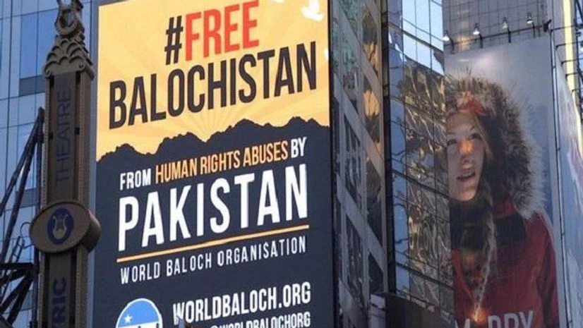 FreeBalochistan, Times Square FreeBalochistan, Times Square