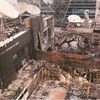 Fire fighters inspect the remains of the restaurants destroyed in a fire in Mumbai on Thursday 	Photo: Reuters