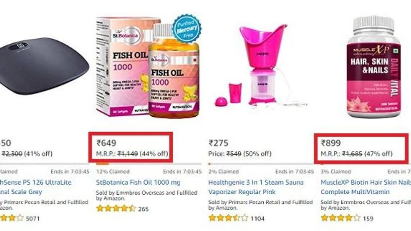 Source: Amazon.in website. Source: Amazon.in website.