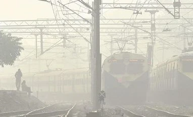 Delhi fog affects rail traffic, over 100 trains delayed up to 2 hrs: Report Trains in fog