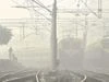 Trains in fog
