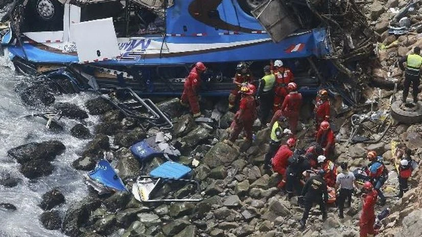 Peru bus crash Peru bus crash