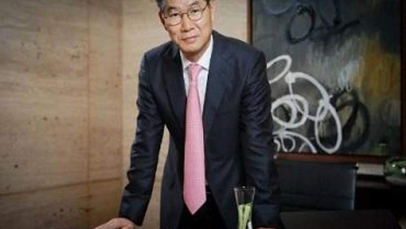 Kookhyun Shim, MD and CEO of Kia Motors India. Photo: @odmag twitter handle Kookhyun Shim, MD and CEO of Kia Motors India. Photo: @odmag twitter handle
