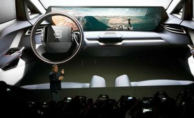 China's answer to Tesla: A $45,000 smart SUV on display at CES Las Vegas Byton