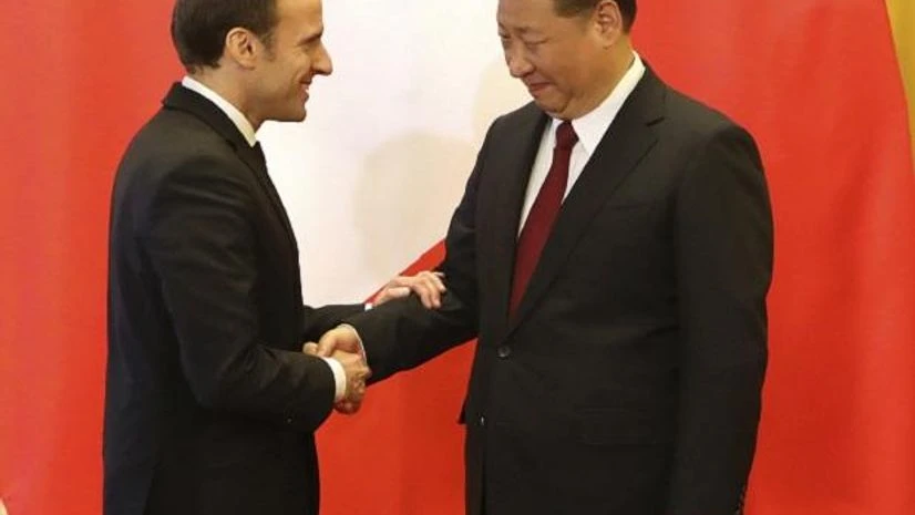 Macron, Xi, France, China Macron, Xi, France, China