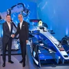 Ulrich Spiesshofer, CEO of ABB, and Alejandro Agag, founder and CEO of Formula E