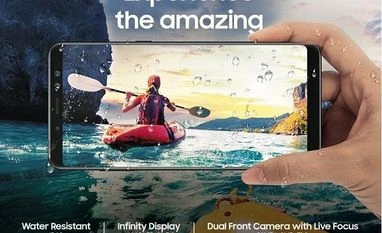 Samsung India unveils Galaxy A8+ with flagship features for Rs 32,990 Samsung Galaxy A8+