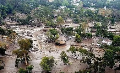 Los Angeles sees more than 300 mudslides during storm, no deaths reported California mudslides