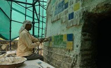 Sabz Burj, an anonymous piece of heritage in Delhi, gets new lease of life sabz burg