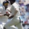 India's fielder Hardik Pandya, left, drops a catch during the second day of the second cricket test match between South Africa and India at Centurion Park in Pretoria, South Africa. Photo: AP/PTI