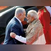 Israeli Prime Minister Benjamin Netanyahu with Prime Minister Narendra Modi Israeli Prime Minister Benjamin Netanyahu with Prime Minister Narendra Modi