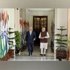 Israeli Prime Minister Benjamin Netanyahu with Prime Minister Narendra Modi